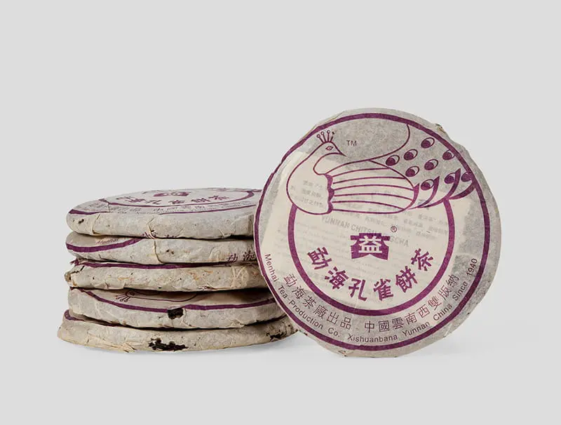 西双版纳回收大益普洱茶2005年生茶熟茶图2